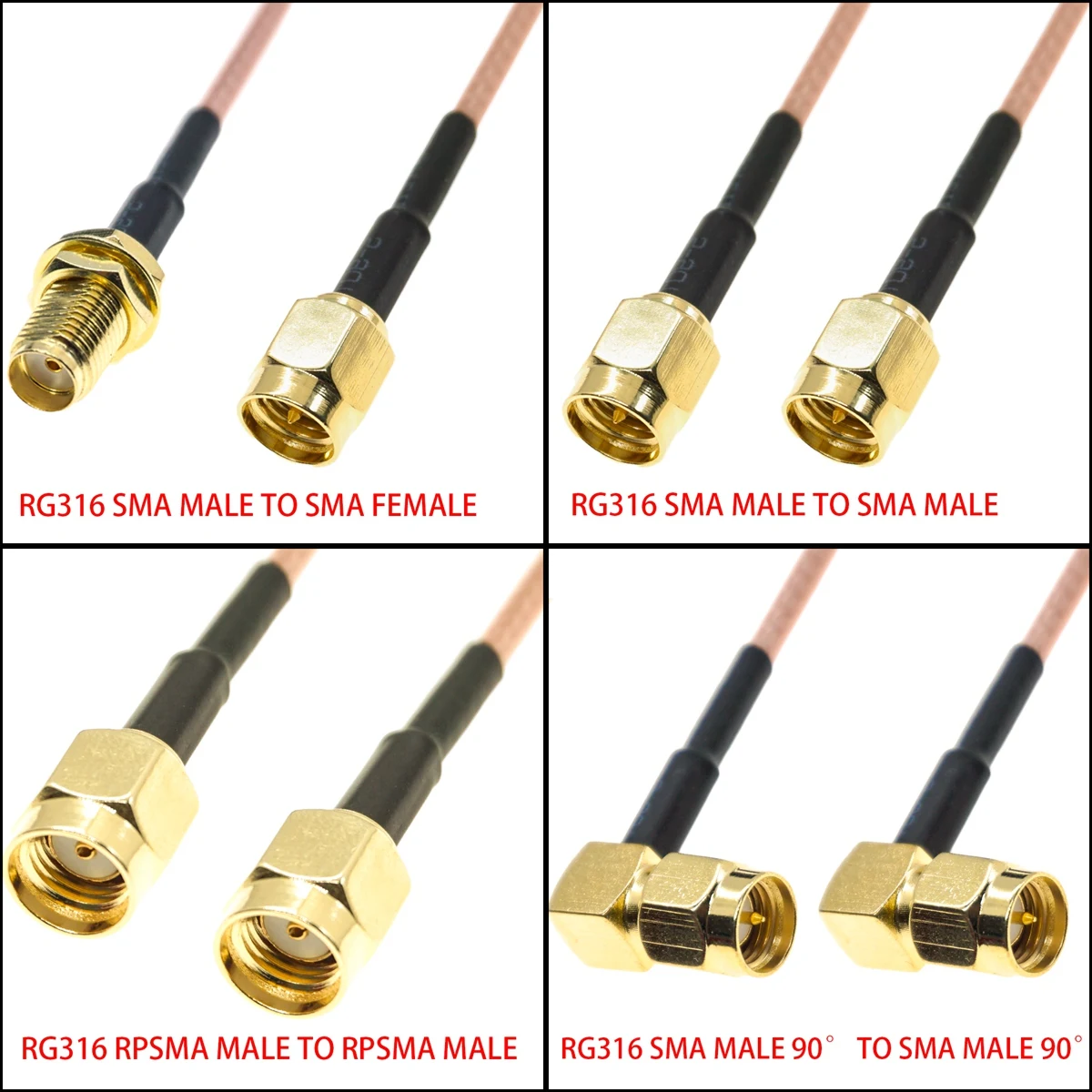 RG316 SMA Male Female To SMA M - Ipex Connector recension och pris