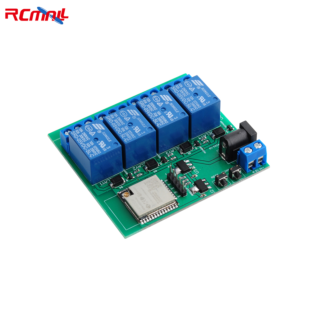 ESP32S 4CH Relay Module ESP32  - Antenna 2.4Ghz recension och pris