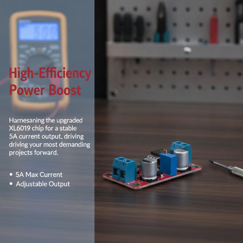 1Pcs XL6019 DC-DC Boost Power  - Dc Dc Converter recension och pris