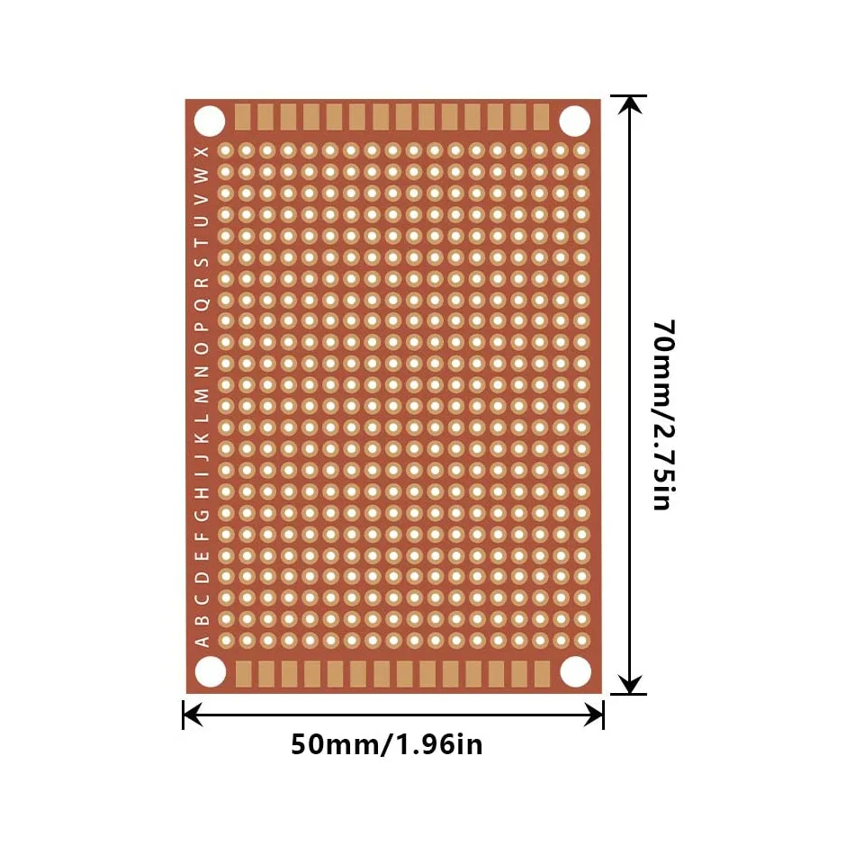 10/20Pcs 5x7cm Copper Perfboar - Perfboard recension och pris