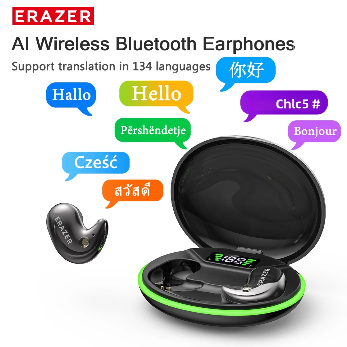 EARZER XF58 In-Ear Bluetooth H - Usb C Cable recension och pris