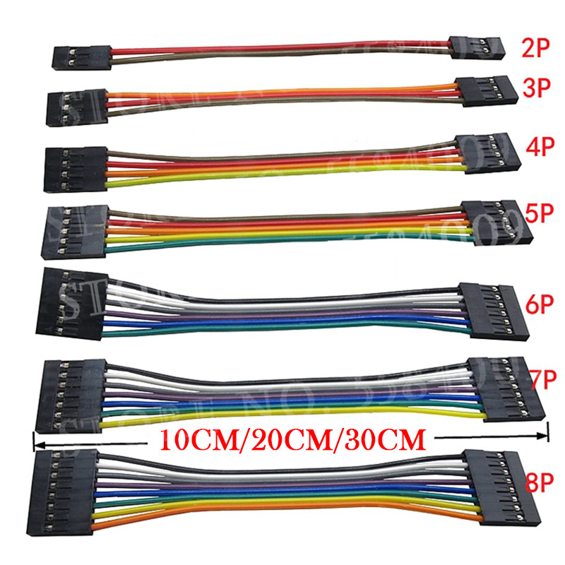5PCS 2.54 Wire 2.54MM Dupont L - Jumper Wire Kit recension och pris