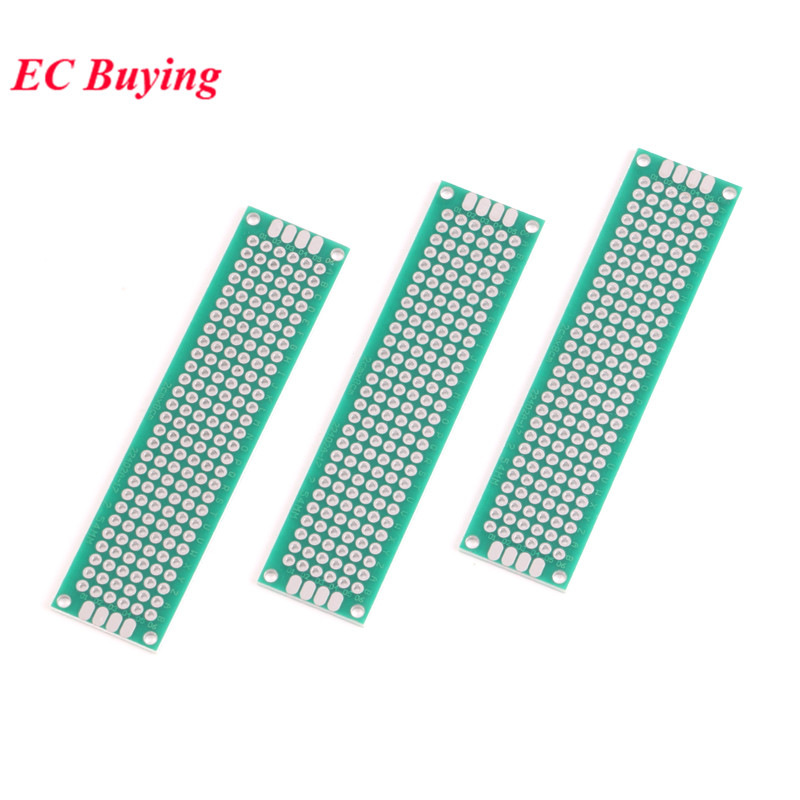 5pcs 2x8cm Double Side Prototy - Pcb Prototyping Board recension och pris
