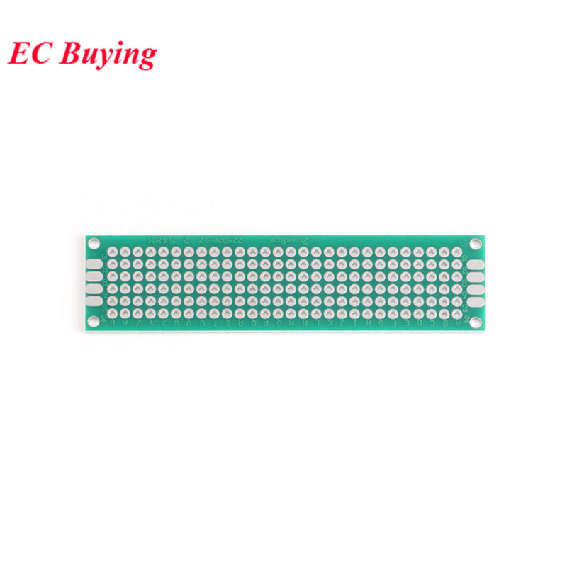 5pcs 2x8cm Double Side Prototy - Pcb Prototyping Board recension och pris