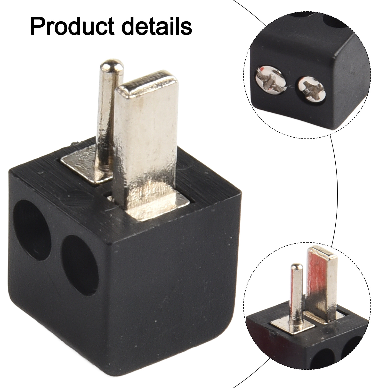 2pcs 2Pin DIN Hi-Fi Speaker-Pl - Screw Terminal Block recension och pris