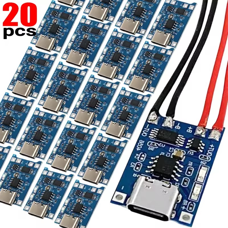 1-20Pcs Type-C/Micro/Mini USB  - Tp4056 Module recension och pris