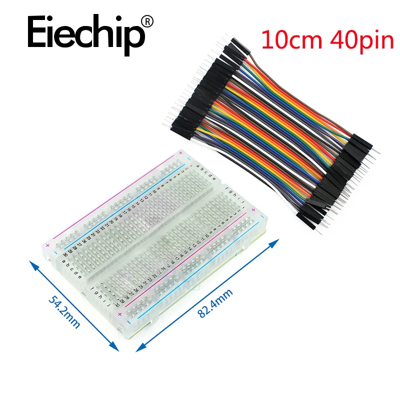 400 Points Solderless PCB Brea - Breadboard 400 Point recension och pris