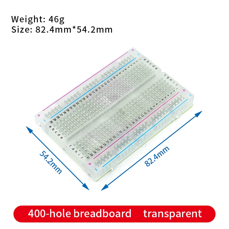 400 Points Solderless PCB Brea - Breadboard 400 Point recension och pris