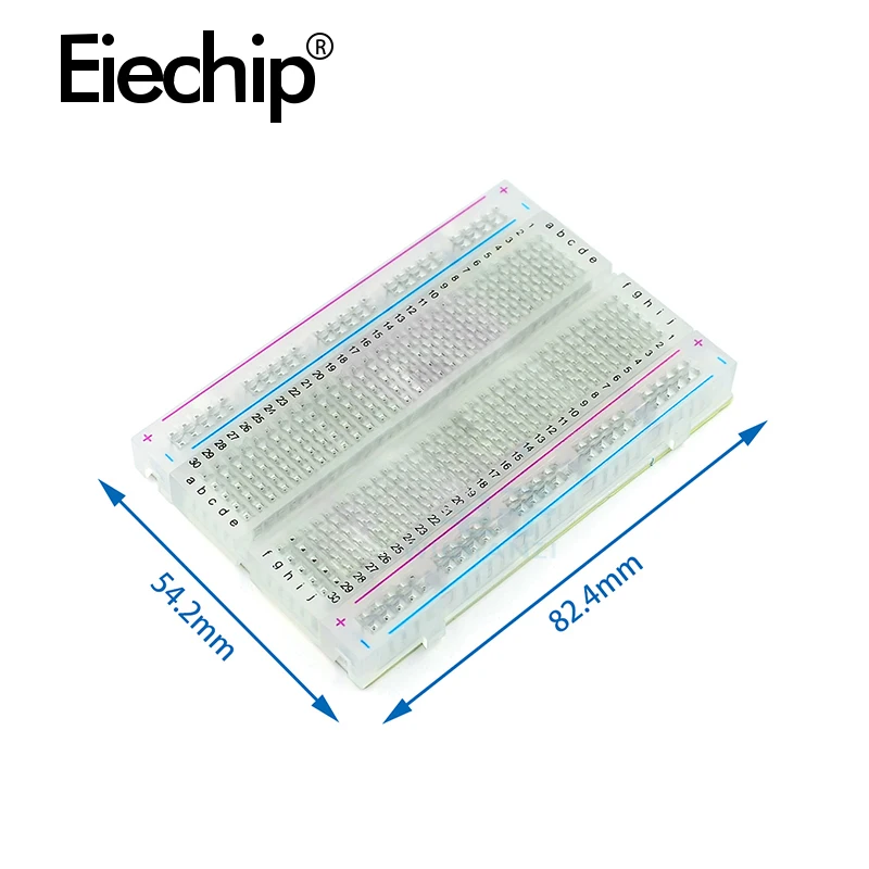400 Points Solderless PCB Brea - Breadboard 400 Point recension och pris
