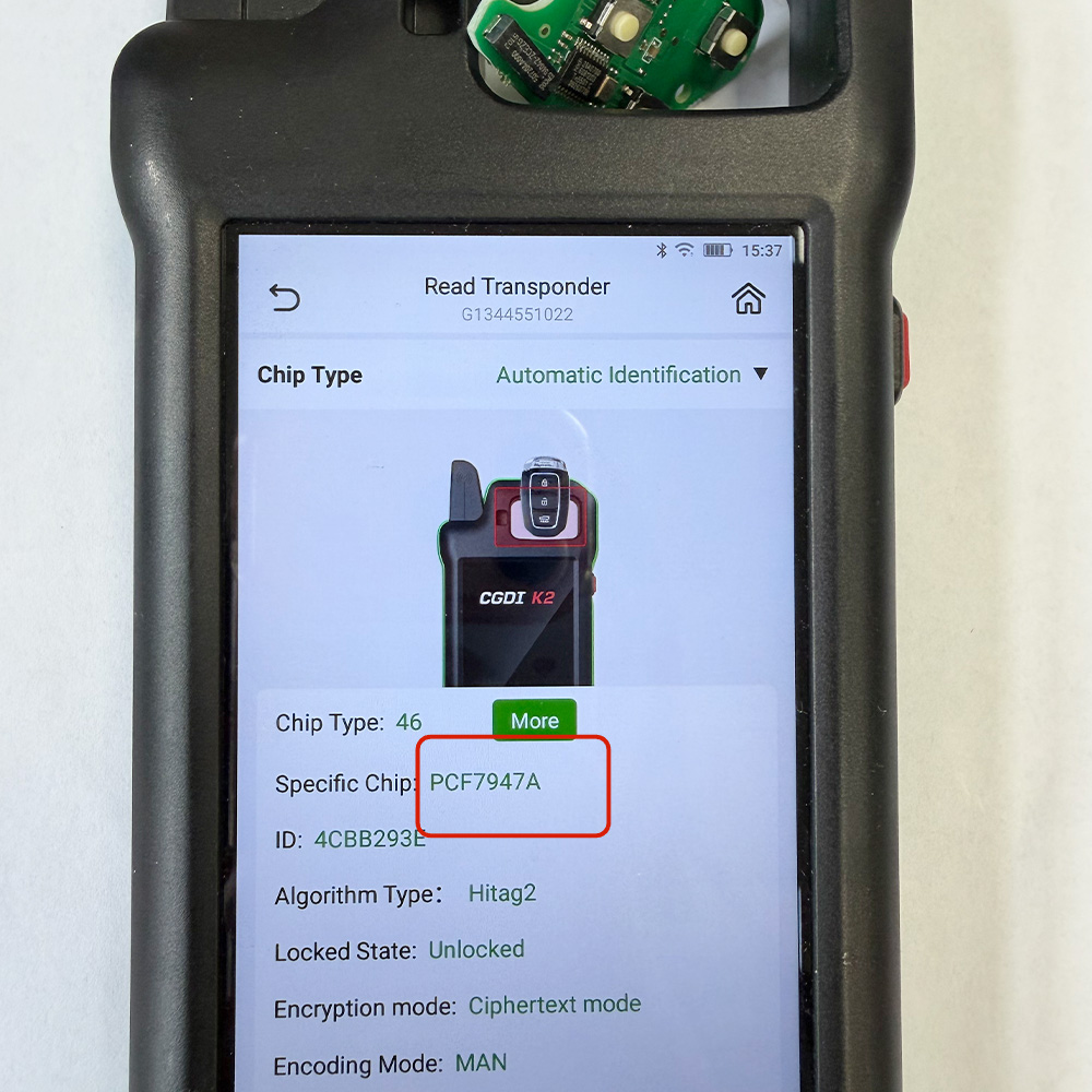 ID46 PCF7946 / PCF7947 433MHz  - Proto Board recension och pris