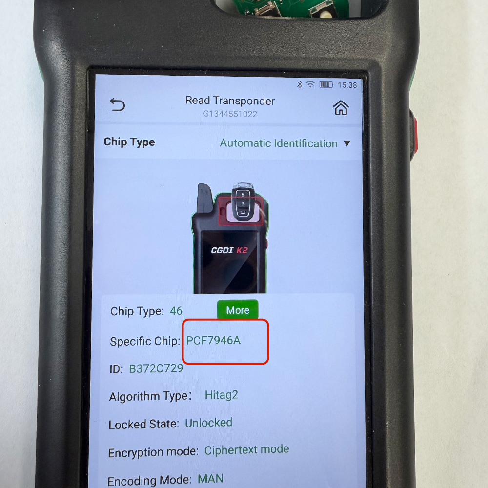 ID46 PCF7946 / PCF7947 433MHz  - Proto Board recension och pris
