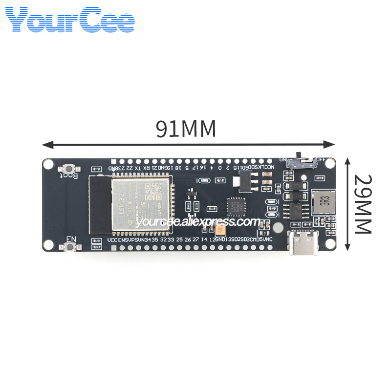 ESP32 Development Board with W - Esp32 Battery Holder Lipo recension och pris