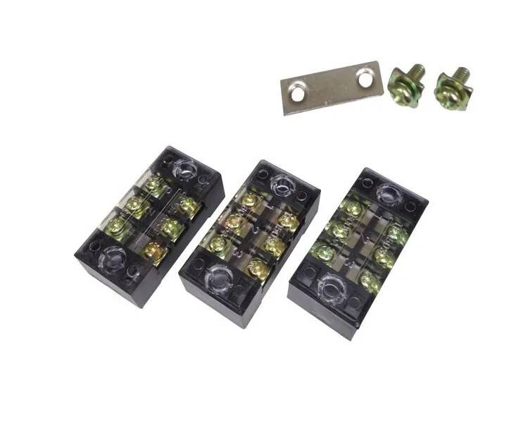 10pcs Dual Row Copper TB-1503  - Screw Terminal Block recension och pris