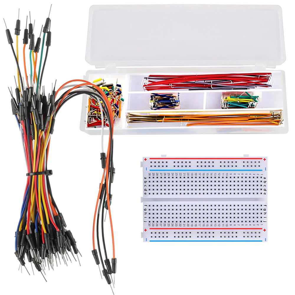 Breadboard Jumper Wire Kit wit - Breadboard 400 Point recension och pris