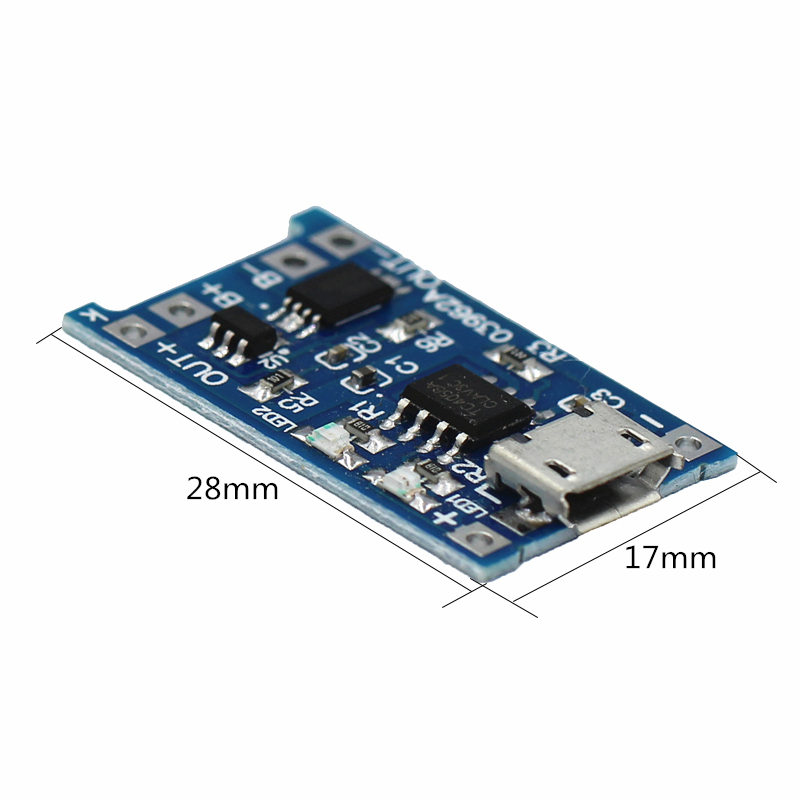 5PCS Micro USB 5V 1A 18650 TP4 - Tp4056 Module recension och pris