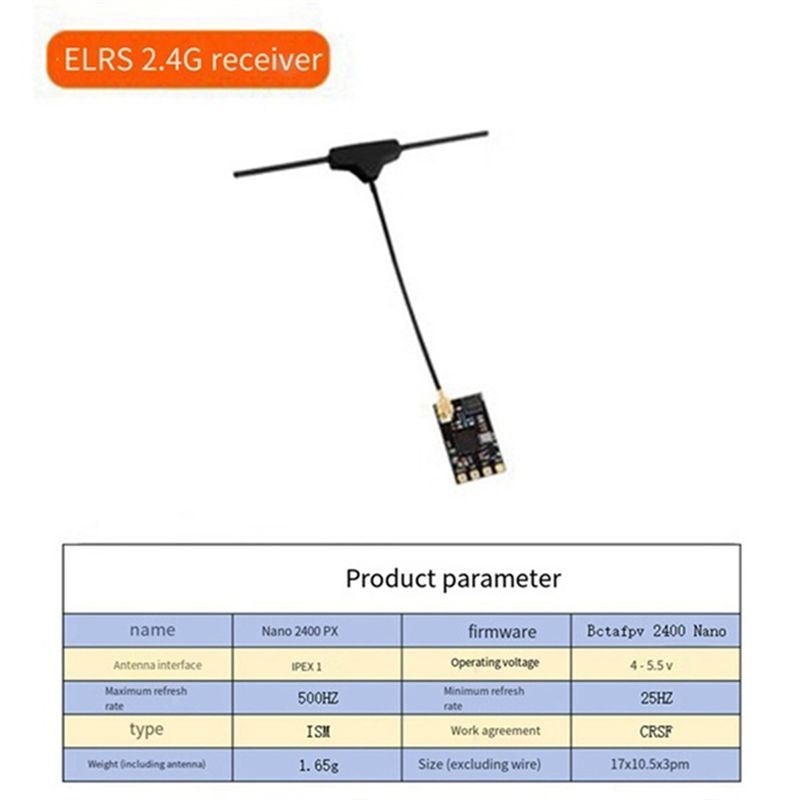 CYGJ-10PCS ELRS 2.4Ghz Receive - Antenna 2.4Ghz recension och pris