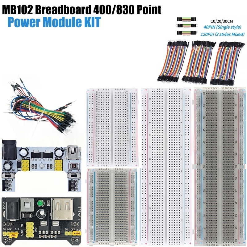 MB-102 MB102 Breadboard 400 83 - Breadboard 400 Point recension och pris