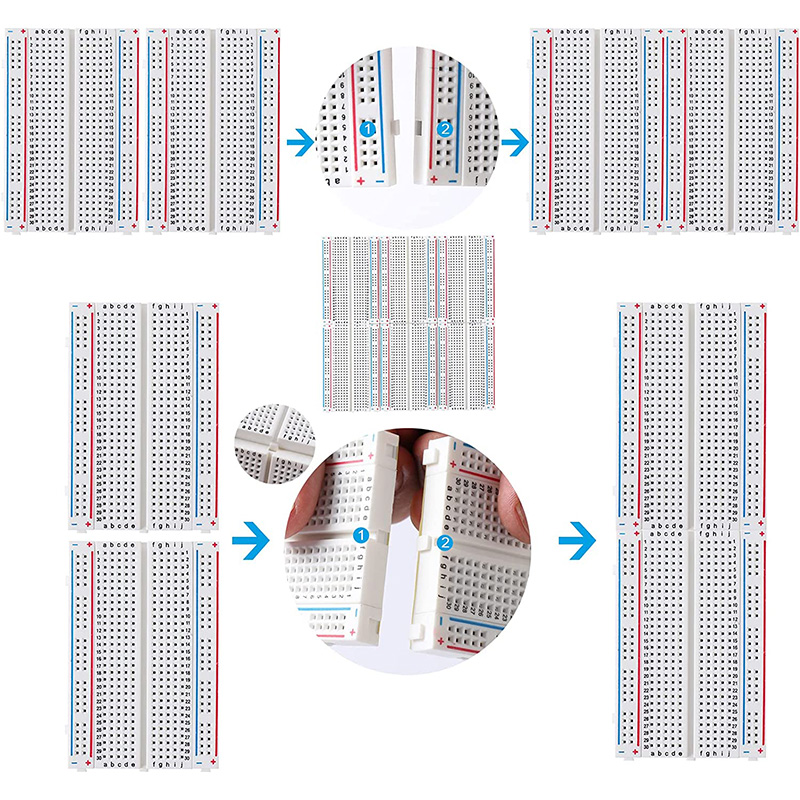 MB-102 MB102 Breadboard 400 83 - Breadboard 400 Point recension och pris