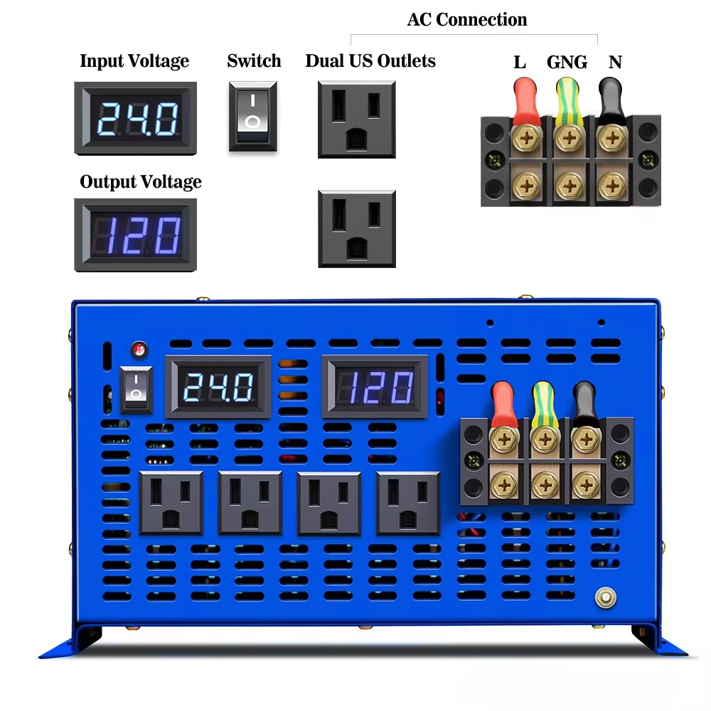 WZRLB 8000w Off Grid Power Con - Dc Dc Converter recension och pris