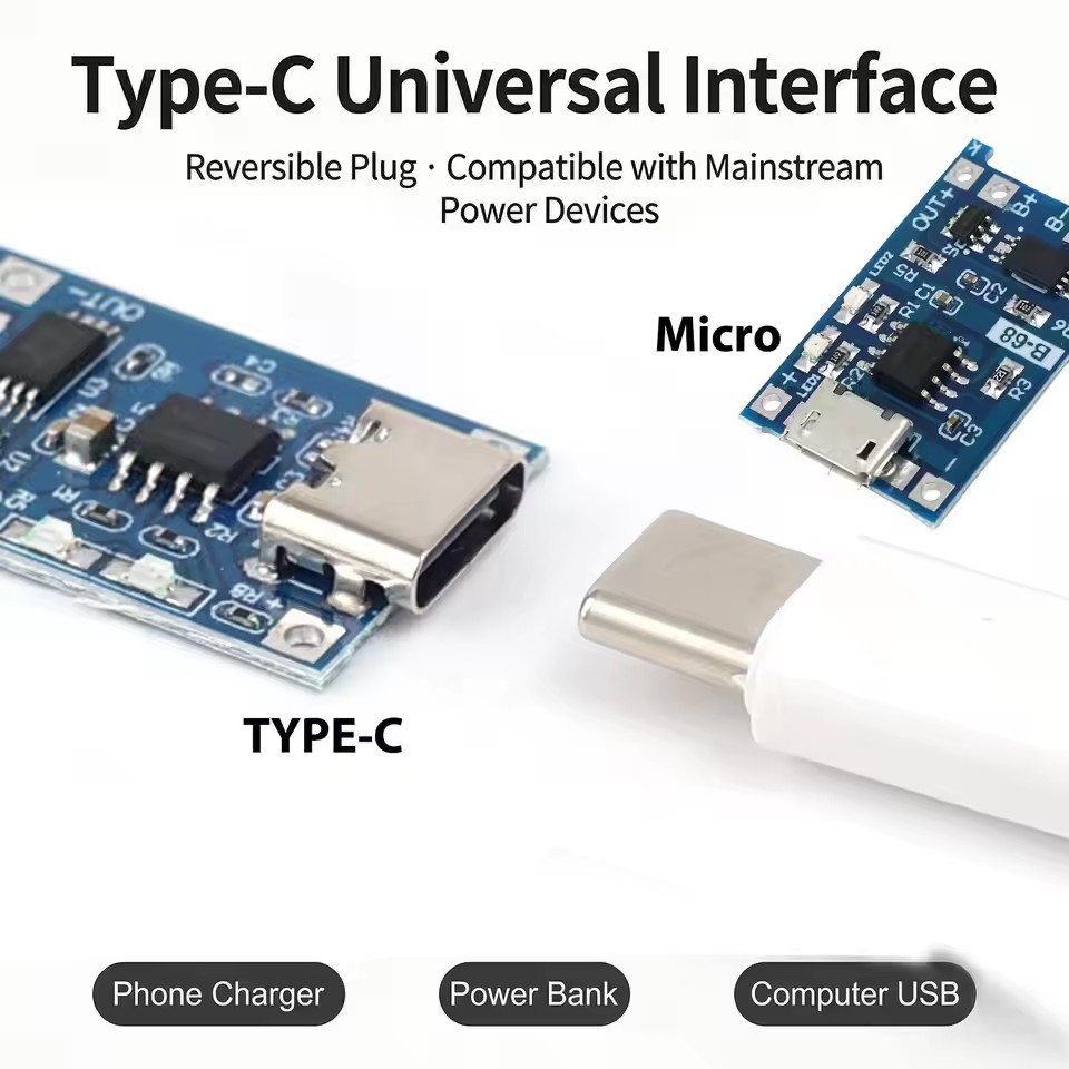 USB Type-C TP4056 Charging Mod - Tp4056 Module recension och pris