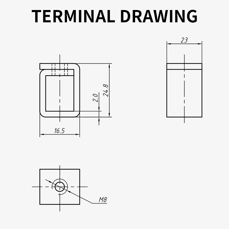 2pcs AC Contactor Wiring Frame - Screw Terminal Block recension och pris