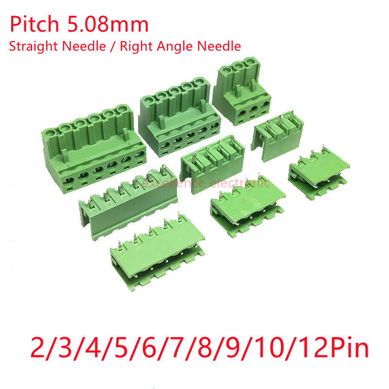 5Pairs 5.08mm Terminal Block 2 - Screw Terminal Block recension och pris