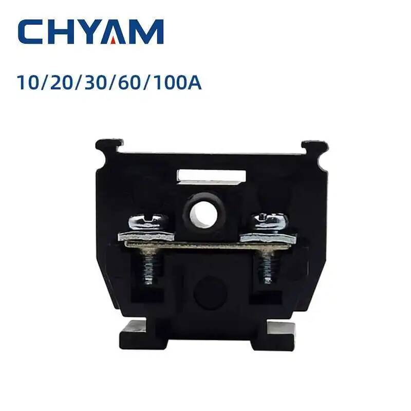 Terminal Block Black TBC 10/20 - Screw Terminal Block recension och pris
