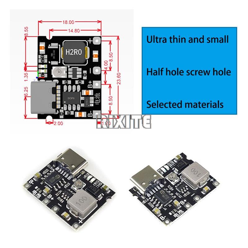 1-10PCS Lithium Li-ion 18650 3 - Tp4056 Module recension och pris