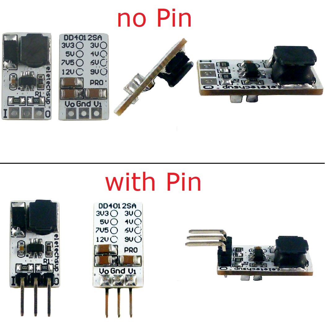3PCS Mini DC-DC Converter Buck - Ams1117 Module recension och pris